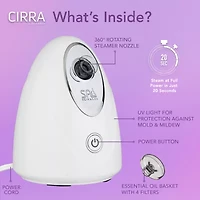 Spa Sciences Cirra Nano Ionic Vanity Facial Steamer