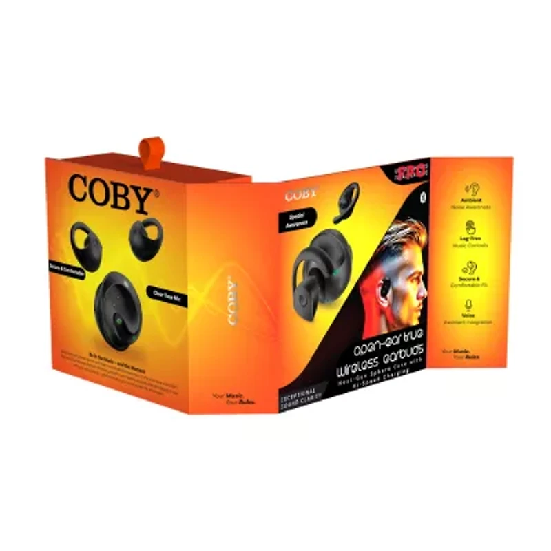 Coby Open-Ear True Wireless Earbuds