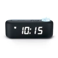 Brookstone Galaxy Projection Alarm Clock