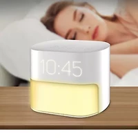 Brookstone Sunrise Alarm Clock with Soft LED Light