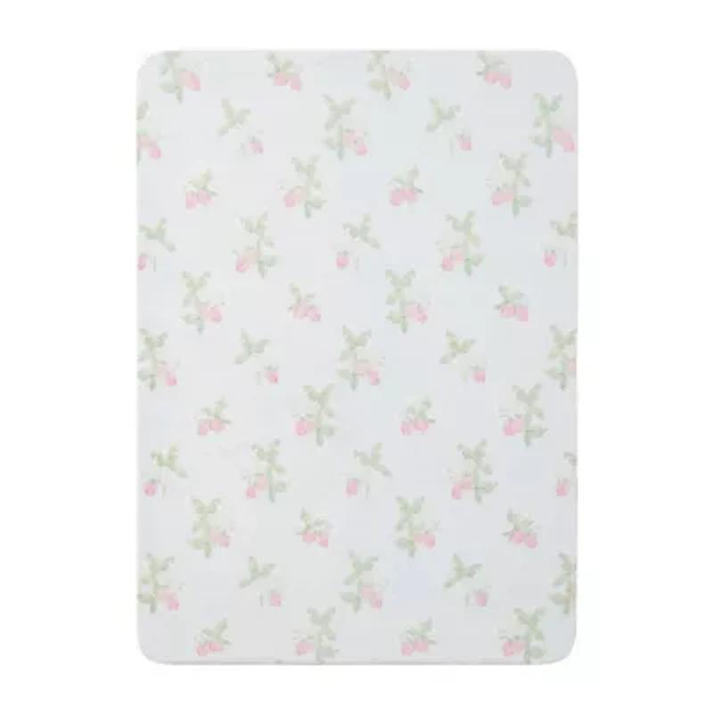 The Farmhouse By Rachel Ashwell Strawberry Delight Throw