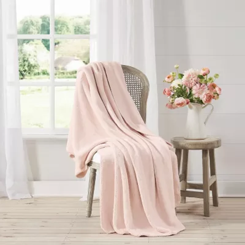 The Farmhouse By Rachel Ashwell Solid Throw
