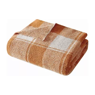 Brooklyn Loom Dusted Plaid Throw