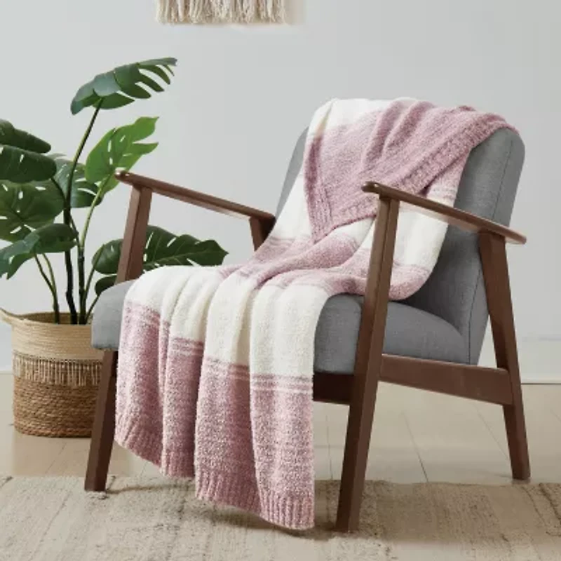 Brooklyn Loom Ombre Stripe Throw