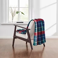 Truly Soft Cuddle Warmth Ivan Plaid Throw