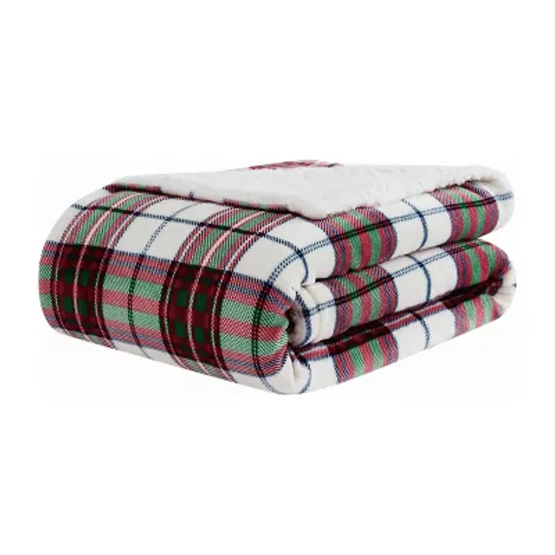 Truly Soft Cuddle Warmth Marlon Plaid Throw