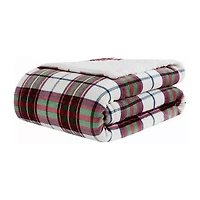 Truly Soft Cuddle Warmth Marlon Plaid Throw