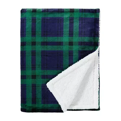 Truly Soft Cuddle Warmth Tartan Plaid Throw