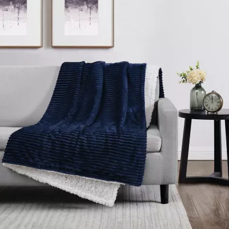 London Fog Corduroy Throw