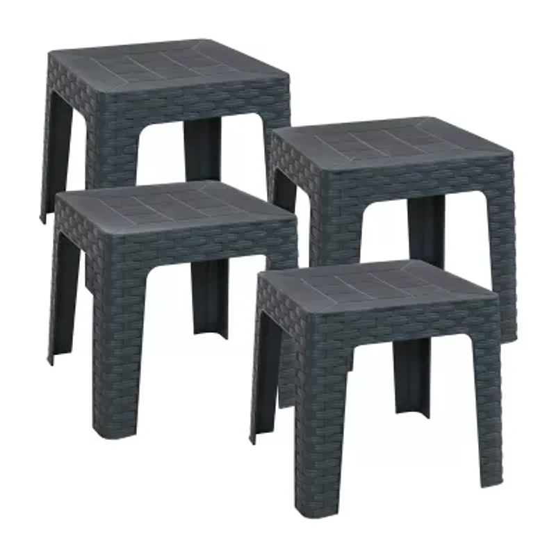 4-pc. Weather Resistant Side Table