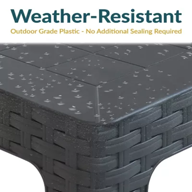 Weather Resistant Side Table