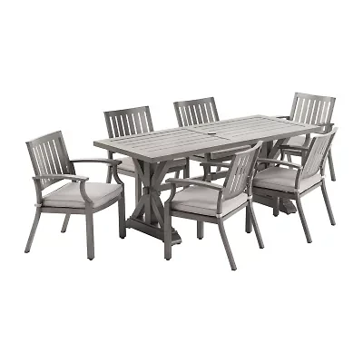 Lombok 7-pc. Rectangular Dining Set