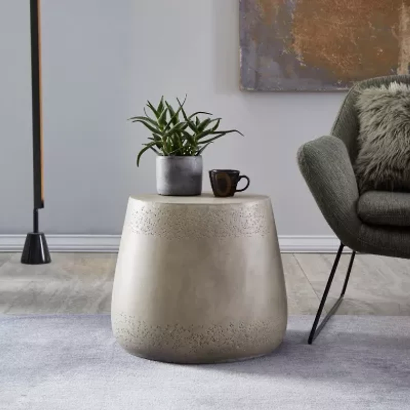 Orion Concrete Side Table