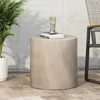 Massey Concrete Side Table