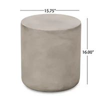 Massey Concrete Side Table
