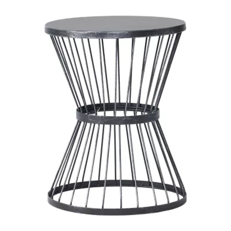 Lassen Iron Side Table