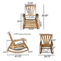 Sunview 2-pc. Rocking Chair