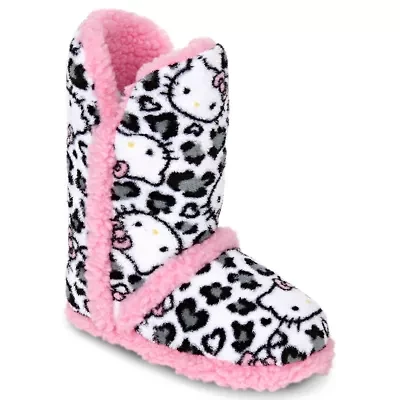 Girls Hello Kitty Bootie Slippers