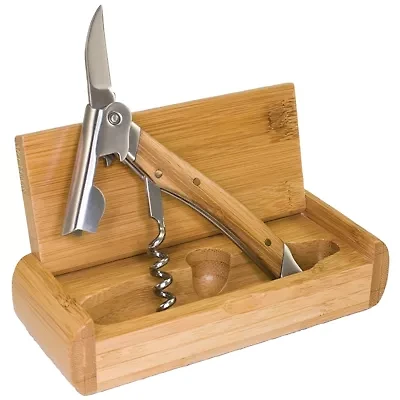 Picnic Time® Elan Deluxe Corkscrew In Bamboo Box