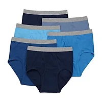 Stafford Dry + Cool Full-Cut Mens Big and Tall 6 Pack Briefs 302872