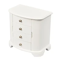 Mele and Co Kaitlyn  Musical White Jewelry Box