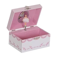 Mele and Co Clarice Musical Ballerina Pink Jewelry Box