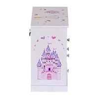 Mele and Co Adalyn Musical Ballerina Pink & White Jewelry Box