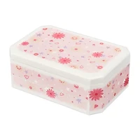 Mele and Co Hayley Floral Musical Ballerina Pink Jewelry Box