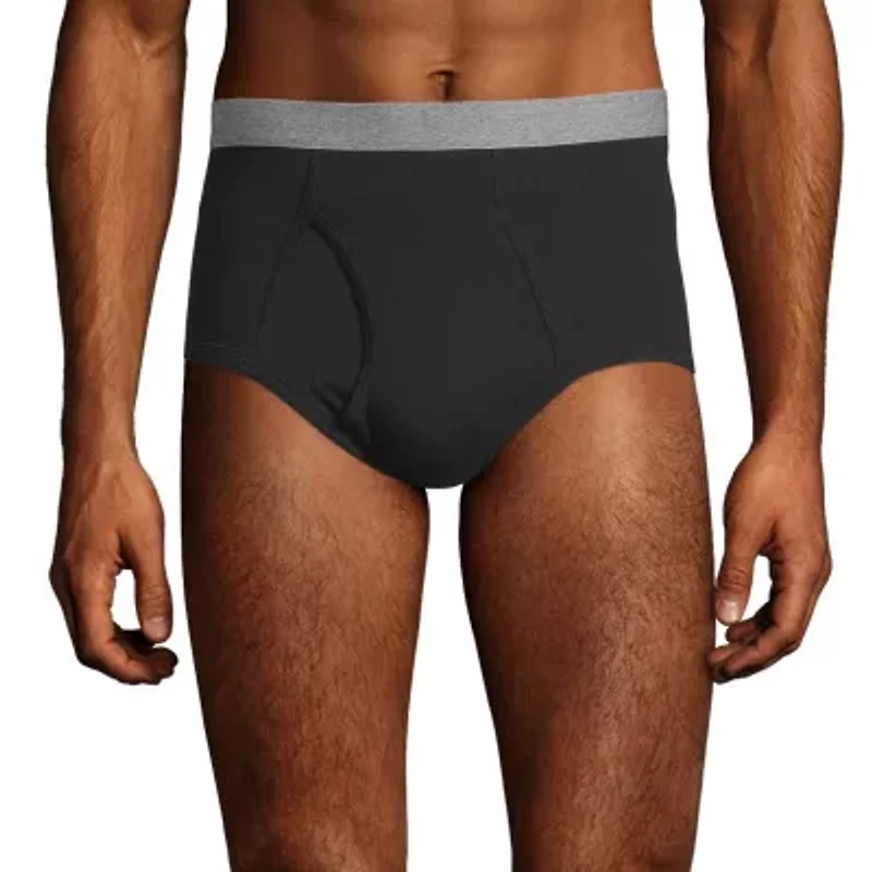 Stafford Dry + Cool Full-Cut Mens Big and Tall 6 Pack Briefs 302872