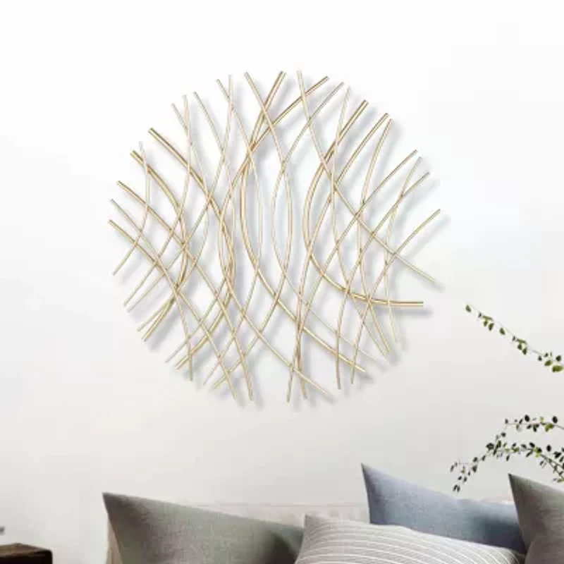 Cheungs Eleni Small Abstract Metal Wall Art