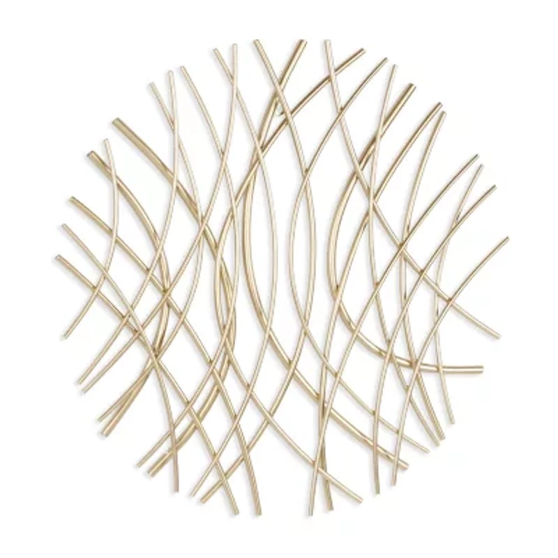 Cheungs Eleni Small Abstract Metal Wall Art