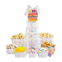 Alder Creek Birthday Celebrations 7 High Gift Tower Food Set