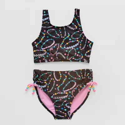 Thereabouts Friendship Bracelet Little & Big Kid Girls 2-pc. Bikini Set
