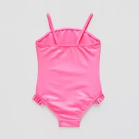 Okie Dokie Shimmer Toddler Girls One Piece Swimsuit