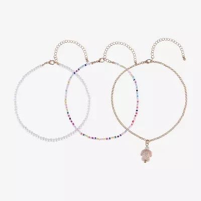 Arizona Gold Tone Turtle Womens 3-pc. Necklace Set