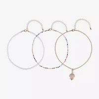 Arizona Gold Tone Turtle Womens 3-pc. Necklace Set