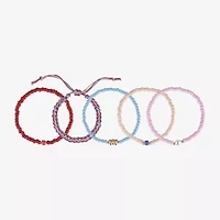 Arizona Gold Tone Womens 5-pc. Bracelet Set