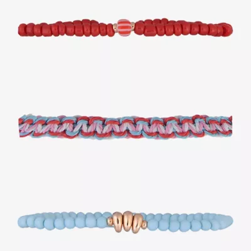 Arizona Gold Tone Womens 5-pc. Bracelet Set