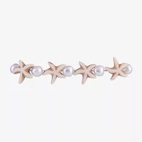 Arizona Gold Tone Turtle Starfish Womens 3-pc. Bracelet Set
