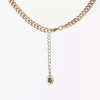 Juicy By Juicy Couture Gold Tone Womens 18 Inch Collar Necklace