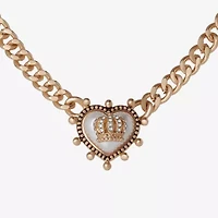 Juicy By Juicy Couture Gold Tone Womens 18 Inch Collar Necklace