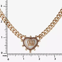 Juicy By Juicy Couture Gold Tone Womens 18 Inch Collar Necklace