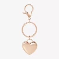 Juicy By Juicy Couture Gold Tone Pave Heart Key Chain