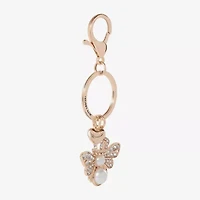 Juicy By Juicy Couture Gold Tone Queen Bee Key Chain