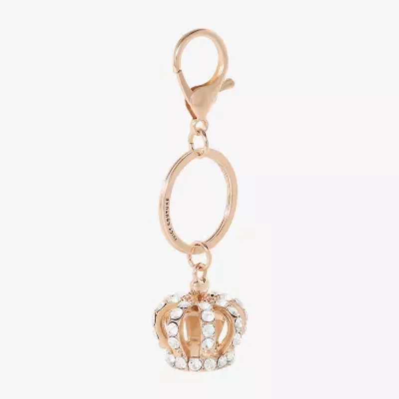 Juicy By Juicy Couture Gold Tone Crown Key Chain