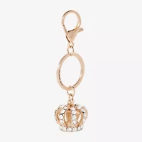 Juicy By Juicy Couture Gold Tone Crown Key Chain