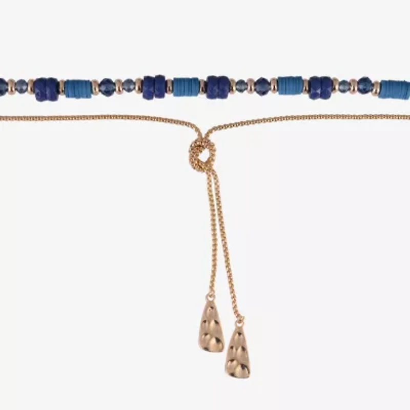 Mixit Gold Tone Bolo Womens 18 Inch Y Necklace