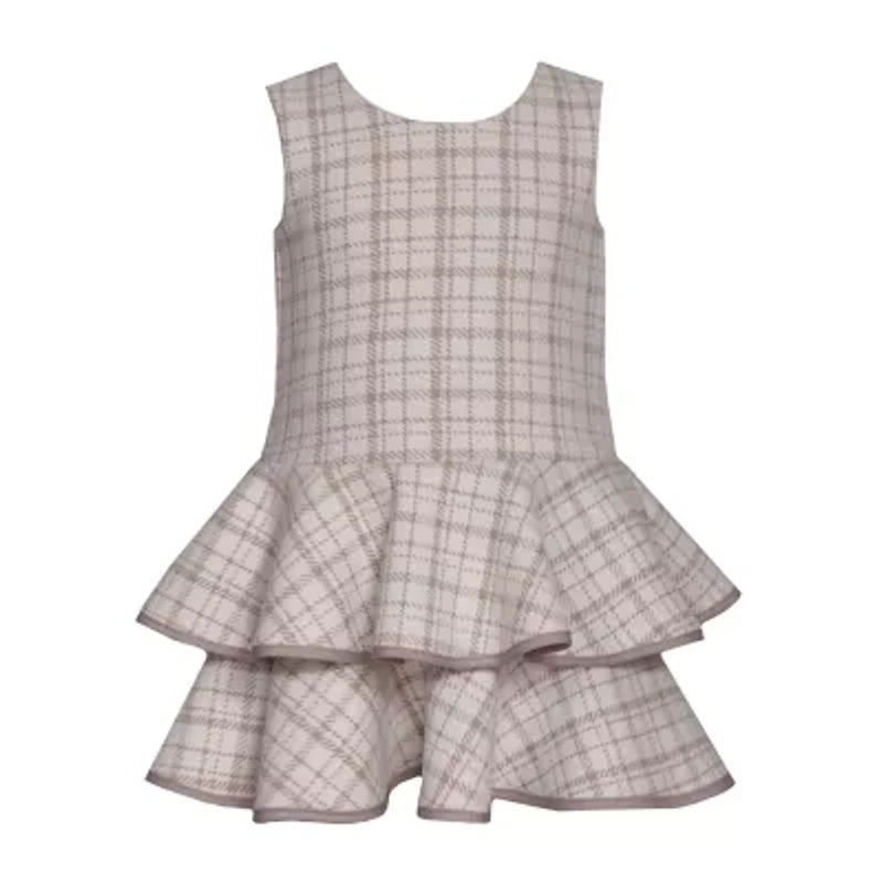 Bonnie Jean Baby Girls Plaid 2-pc. Dress Set