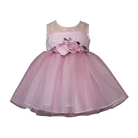 Bonnie Jean Baby Girls Sleeveless Babydoll Dress