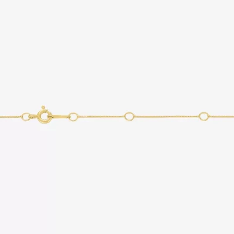 (H-I / I1) Womens 1/3 CT. T.W. Lab Grown Diamond 10K Gold Heart 18 Inch Pendant Necklace